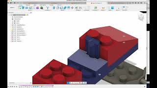 Fusion 360 Walkthrough  Task 0B Lego Car Joints Introduction [upl. by Airotciv153]