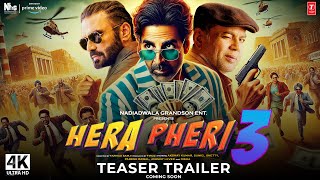 Hera Pheri 3  Trailer2024  Akshay Kumar Paresh Rawal Suniel Shetty Kiara Advani  TSeries [upl. by Kacy977]