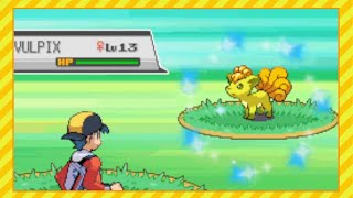 Live Shiny Vulpix after 6728 random encounters Pokemon SoulSilver [upl. by Aelyk]