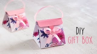 DIY Gift Box  Paper Boxes  DIY Activities [upl. by Nino202]