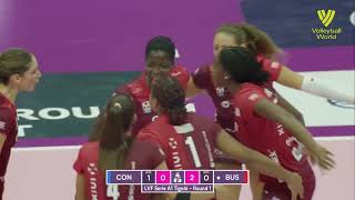 Prosecco Doc Imoco Conegliano  Eurotek UYBA Busto Arsizio Highlights 061024 [upl. by Atikcir]