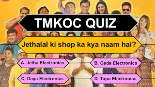 Tarak Mehta ka Oolta chashmah Quiz  TMKOC Quiz  Kaun Banega Genius [upl. by Yeslek]