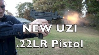 New UZI 22LR Pistol Shooting Review [upl. by Gurl317]