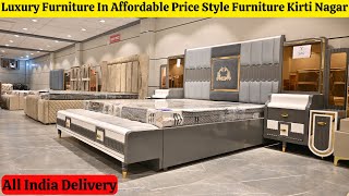 Luxury Beds Sofa Sets Dinning Tables Chairs Cabinets On Sale in Kirti nagar Furniture Market Delhi [upl. by Rufford]