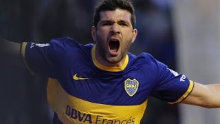 Todos los goles de Gigliotti en Boca [upl. by Aldwin]