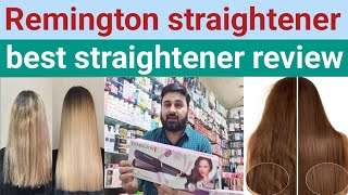 best straightener in Pakistan  Remington keratin straightener review  honest Review by Abid latif [upl. by Asirrak]