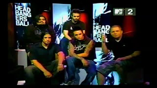 MTV2 USA HEADBANGERS BALL INTERVIEW PAPA ROACH 2004 ᴴᴰ [upl. by Ehrman]