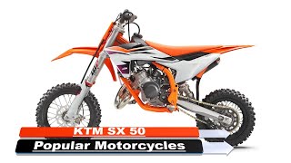 KTM SX 50 Popular 2024 Motorcycles [upl. by Nnahaid532]