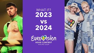 WHAT IF 2024’S RESULTS WILL BE THE SAME AS 2023’S  EUROVISION 2024 [upl. by Neemsay]