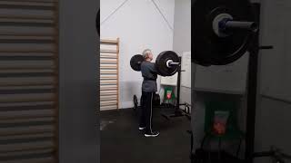 David Jerk 81 kg March 2019 mastersweightlifting motivation jerks power [upl. by Legin]