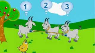 Learning Numbers and Counting for Kids  Animal Cartoons for Kids to Learn to Count  Numbers Farm [upl. by Nosnhoj]