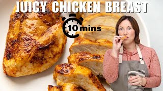 Air Fryer Chicken Breast  How to make the best chicken breast in the Air Fryer [upl. by Ecal]