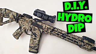 Easy DIY Hydro Dip Camo You can do this at home [upl. by Ayotas]