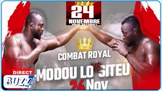 🔴Direct  Arene Nationale  Combat Royal Modou lo VS Siteu [upl. by Berna461]