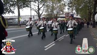 Castlederg Young Loyalists FB 14  Metropolitan Province Circuit No7 Remembrance Parade 091124 [upl. by Lotz331]