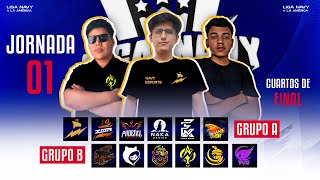 LIGA NAVY x LÁ AMÉRICA 🔥⛵ JORNADA 1 NAVYNAKAPOIOZORPANTHERSPHINKNEXUSGOVERTKSLNXG9 [upl. by Sibel]