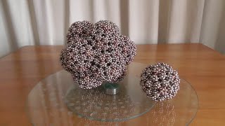 Large Rhombicosidodecahedron Bubble Cluster  Tutorial  13448064 Neodymium Magnetic Balls [upl. by Tadeo432]