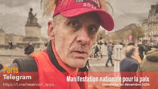 En direct Manifestation nationale pour la paix  Les patriotes partie 2 [upl. by Ahsiryt221]