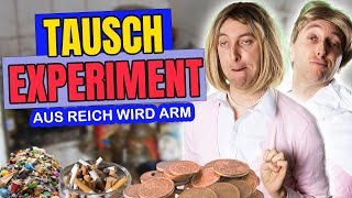 Tauschexperiment  Aus Reich wird Arm mit Susanne und Wolfgang Nörgel 😷💰💳 [upl. by Lissi]