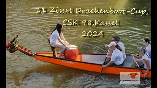 Zissel DrachenbootCup CSK 98 Kassel vom 3 August 2024 [upl. by Obel85]