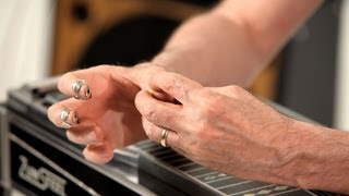 Guitar Picks for a Pedal Steel Guitar  Pedal Steel Guitar [upl. by Ailecec]