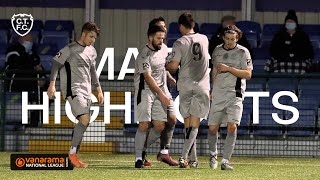 Oxford City vs Chippenham Town  National League South Highlights Tue 17th Nov 2020 [upl. by Marlow308]