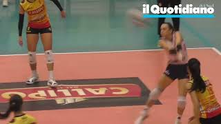 Volley Serie B2 Donne TONNO CALLIPO vs ORLANDINA 30 [upl. by Lune]