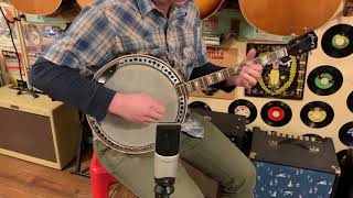 1960s Kay resonator tenor banjo [upl. by Telrats]