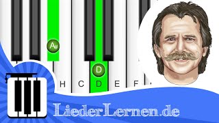 De Höhner  Wenn nicht jetzt wann dann  Klavier lernen  Musiknoten  Akkorde [upl. by Enneira]