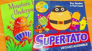 SUPERTATO VEGGIES ASSEMBLEkids books read aloudEnglish story books [upl. by Aihpos175]