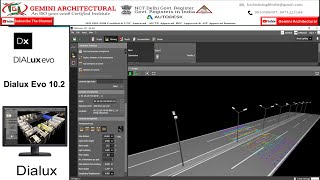 Dialux Evo 102 Street Lighting Tutorial amp New FeaturesGemini Architectural [upl. by Goodrich]