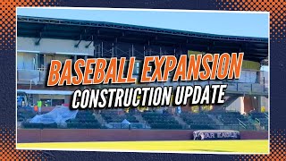 Plainsman Park Renovation Update  101824  Auburn Baseball [upl. by Anitnauq]