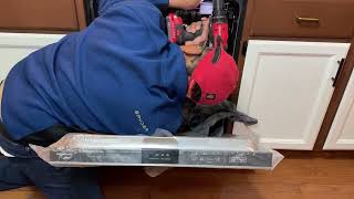 How To Install A KitchenAid Dishwasher [upl. by Avigdor955]