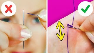 18 SIMPLE SEWING HACKS THAT WILL CHANGE YOUR LIFE [upl. by Naarah676]