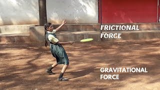 Gravitational and Frictional force [upl. by Bollen]