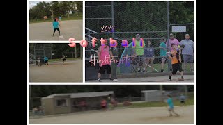 Softball league highlights and breaking bats 2022 [upl. by Thacher]