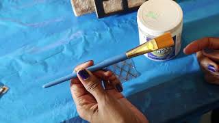 Dollhouse Tutorial  How to make Tudor leaded glass windows [upl. by Cornall]