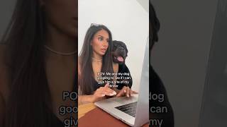 HE WAS CHECKING TOO 🤣 nalatheneedyrottie rottweiler [upl. by Vachel]