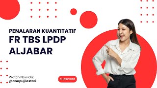 FR TBS LPDP Penalaran Kuantitatif Aljabar [upl. by Nirret213]