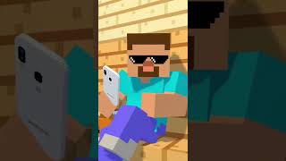 Minecraft memes in Minecraft shortsviral minecraft shorts [upl. by Mellen656]