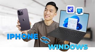 Kết nối iPhone với PC Windows ngon như dùng MacBook Phone Link vs Intel Unison [upl. by Trilbee414]