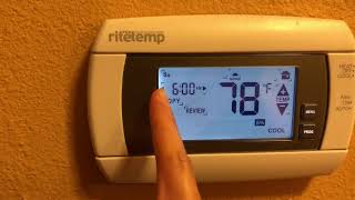 Ritetemp Thermostats GUIDE [upl. by Yrrac]