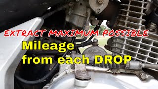 Carburetor setting for maximum possible mileage [upl. by Heidy]