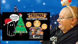 Coven Creepmas Countdown 25 Day Advent Calendar 2023 Unboxing  Compiled From Our Vlogmas 2023 [upl. by Kennan673]