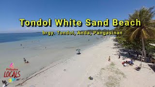 Tondol White Sand Beach  Anda Pangasinan  Philippine Locals [upl. by Antsirhc]