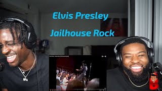 FIRST TIME reacting to Elvis Presley  Jailhouse Rock  BabantheKidd 68 Comeback Special [upl. by Eimoan246]