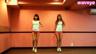 HyunA Bubble pop Dance Tutorial cover  Waveya Ari MiU [upl. by Nowahs631]