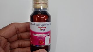 Macbery junior syrup  बच्चो मे होने वाले बलगम वाली खासी की असरदार syrup [upl. by Chapman487]