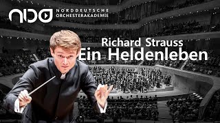 Strauss Ein Heldenleben  Norddeutsche Orchesterakademie Felix Mildenberger [upl. by Akiret878]