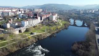 Ourense desde el aire [upl. by Adrahs]